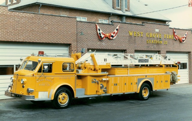 1951 WGFC Ladder American LaFrance